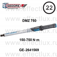 GEDORE * DMZ 750 Динамометрический ключ DREMASTER® Z 150-750 H·м GE-2641569