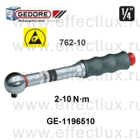 GEDORE * 762-10 Динамометрический ключ SLIPPER TSC 2-10 H·м GE-1196510