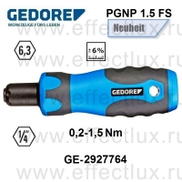 GEDORE PGNP 1.5 FS Динамометрическая отвёрточная рукоятка 0,2-1,5 Nm GE-2927764