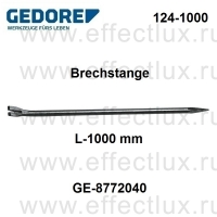 GEDORE 124-1000 Лом с ращепом, профиль круглый, 1000 mm GE-8772040