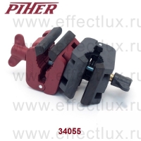 Piher 34055 Зажим MultiClamp, двойной (красный + чёрный)