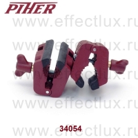 Piher 34054 Зажим MultiClamp, двойной (красный + красный)