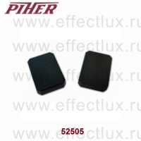 Piher 52505 Защитные накладки для струбцин Quick-Piher Extra, комплект из 2 шт. 7.4 см