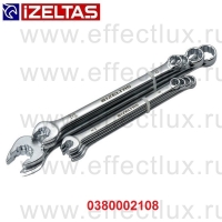 0380002108 Набор специальных комбинированных гаечных ключей 8 предметов, 8-19 мм. (TORX Е10-Е24)
