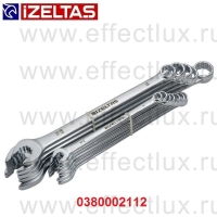 0380002112 Набор специальных комбинированных гаечных ключей 12 предметов, 8-22 мм. (TORX Е10-Е26)