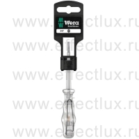 WERA 247 SB Индикатор напряжения однополюсный, 0.5x3x70 мм., для определения напряжения в диапазоне 150 - 250 В, держатель-еврослот WE-100100