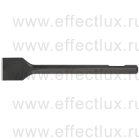 RENNSTEIG Зубило шестигранный профиль 19 мм. для электрических отбойных молотков лопаточное, 450 мм. RE-20345002 / 203 45002