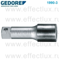 GEDORE 1990-3 Удлинитель 1/2", длина: 76 мм. GE-6143780