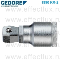GEDORE 1990 KR-2 Удлинитель карданный 1/2", длина: 50 мм. GE-3128180