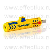 JOKARI® Инструмент для снятия изоляции со всех круглых кабелей Secura No. 15. Ø 8-13 мм. артикул 30155