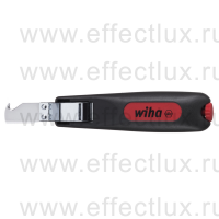 WIHA Z 72 0 06 Съёмник изоляции для круглых кабелей с вращающимся резцом Ø 4-28 мм. длина: 165 мм. WI-44618