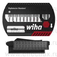 WIHA SB 7947-505TR Набор бит FlipSelector Standard TORX® H Tamper Resistant 25 мм. 1/4", в блистерной упаковке,13 предметов WI-39057
