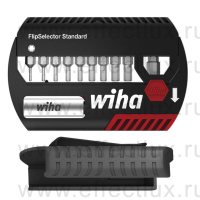 WIHA SB 7947-902 Набор бит FlipSelector Standard HEX 25 мм. 1/4", в блистерной упаковке, 11 предметов WI-39059