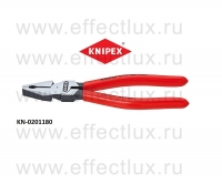 KNIPEX Плоскогубцы комбинированные особой мощности L-180 мм. KN-0201180