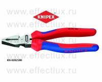 KNIPEX Плоскогубцы комбинированные особой мощности L-180 мм. KN-0202180
