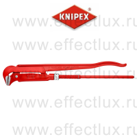 KNIPEX Ключ трубный 2" шведского типа, прямые губки 90°, зев 70 мм., длина 560 мм. KN-8310020
