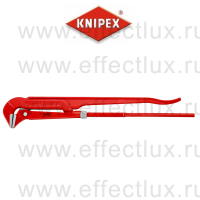KNIPEX Ключ трубный 4" шведского типа, прямые губки 90°, зев 130 мм, длина 750 мм. KN-8310040