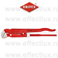 KNIPEX Ключ трубный 1/2", S-образные губки, зев 35 мм., длина 245 мм. KN-8330005