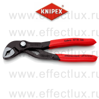 KNIPEX COBRA® Клещи переставные, зев 32 мм., длина 150 мм., фосфатированные, обливные ручки KN-8701150