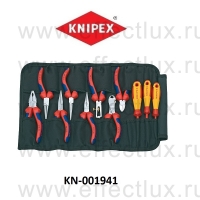 KNIPEX Планшет для инструмента мягкий, 11 предметов, с инструментами KN-001941