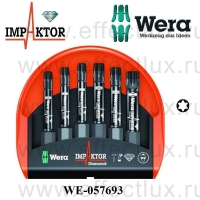 WERA Насадки (набор) +шестигранный привод Mini-Check Impaktor 2 WE-057693