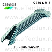 HEYCO Набор двусторонних гаечных ключей K 350-6-M-3 6 компонентный HE-00350942282