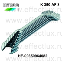 HEYCO Набор двусторонних гаечных ключей K 350-AF 8 компонентный дюймовый HE-00350964082