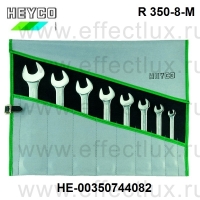 HEYCO Набор двусторонних гаечных ключей R 350-8-M 8 компонентный HE-00350744082