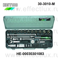 HEYCO Комбинированный комплект торцевых ключей 1/4 " + 3/8" серии 30-3010-М HE-00030301083