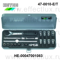 HEYCO Набор торцевых ключей для винтов  TORX®  3/8 " серии 47-0010-Е/Т HE-00047001083