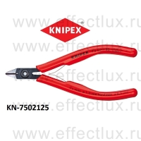 KNIPEX Серия 75 Кусачки боковые для электроники L-125 мм. KN-7502125