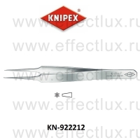 KNIPEX Пинцет для прецизионных работ особо тонкие губки KN-922212