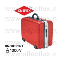KNIPEX Чемодан для инструментов универсальный красный KN-989914LE