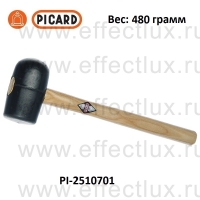 PICARD 25 1/7 Молоток с резиновой головкой рукоятка из ясеня PI-2510701