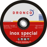 DRONCO AS 30 S Inox обдирочный круг 3126540100 125х6х22.23 
