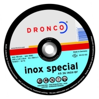 DRONCO AS 36 Inox отрезной круг по металлу универсальный 2300920  300х2,8х22,23