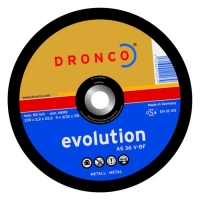 DRONCO AS 36 V отрезной круг по металлу универсальный 1231070  230х2,2х22,23