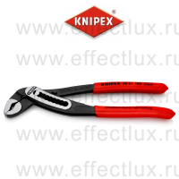 KNIPEX ALLIGATOR® Клещи переставные, зев 42 мм., длина 180 мм., фосфатированные, обливные ручки KN-8801180