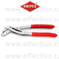 KNIPEX ALLIGATOR® Клещи переставные, зев 42 мм., длина 180 мм., хромированные, обливные ручки KN-8803180