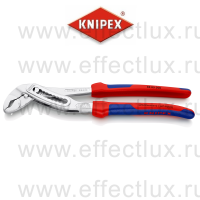 KNIPEX ALLIGATOR® Клещи переставные, зев 70 мм., длина 300 мм., хромированные, 2-компонентные ручки KN-8805300