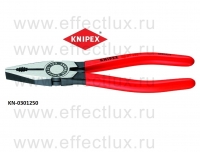 KNIPEX Плоскогубцы комбинированные L-250 мм. KN-0301250