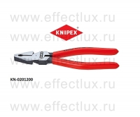 KNIPEX Плоскогубцы комбинированные особой мощности L-200 мм. KN-0201200