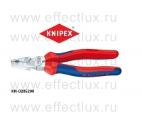 KNIPEX Плоскогубцы комбинированные особой мощности L-200 мм. KN-0205200
