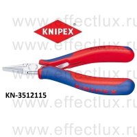 KNIPEX Серия 35 Плоскогубцы захватные для электроники L-115 мм. KN-3512115