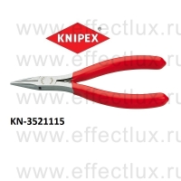 KNIPEX Серия 35 Плоскогубцы захватные для электроники L-115 мм. KN-3521115