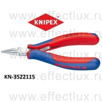 KNIPEX Серия 35 Плоскогубцы захватные для электроники L-115 мм. KN-3522115