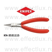 KNIPEX Серия 35 Плоскогубцы захватные для электроники L-115 мм. KN-3531115