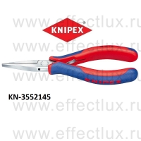 KNIPEX Серия 35 Плоскогубцы захватные для электроники L-145 мм. KN-3552145