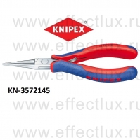 KNIPEX Серия 35 Плоскогубцы захватные для электроники L-145 мм. KN-3572145