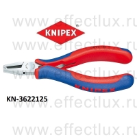 KNIPEX Серия 36 Плоскогубцы монтажные для электроники L-125 мм. KN-3622125